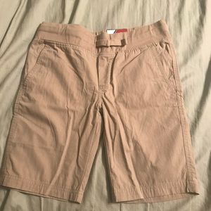 NWT Izod Boys Tan Shorts 10H